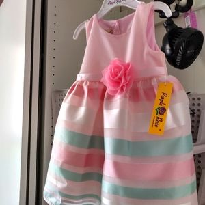 18 m dress birthday girl with tag